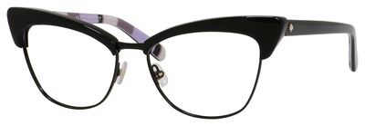 Kate Spade Janna Eyeglasses, 0W81(00) Black