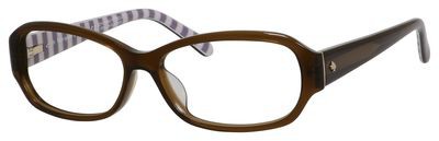 Kate Spade Karly/F Eyeglasses, 02A3(00) Transparent Brown