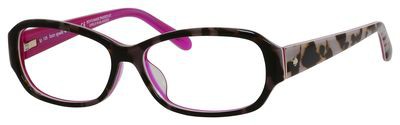 Kate Spade Karly/F Eyeglasses, 0JGQ(00) Gray Tortoise Pink