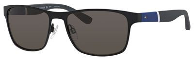 Tommy Hilfiger TH 1283/S Sunglasses, 0FO3 MATTE BLACK