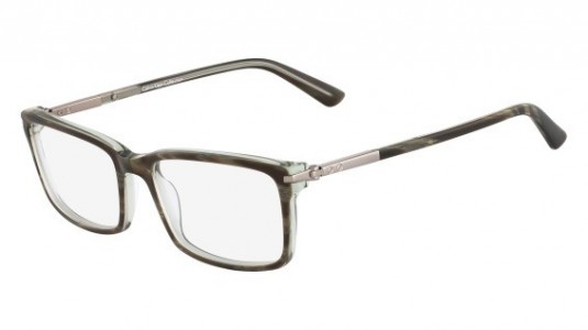 Calvin Klein CK7975 Eyeglasses, (318) OLIVE HORN