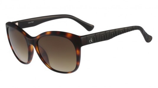 Calvin Klein CK3168S Sunglasses, 320 HAVANA-BLACK