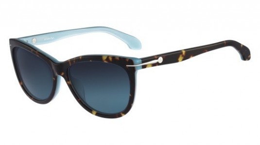 Calvin Klein CK4220S Sunglasses, (339) HAVANA AQUA