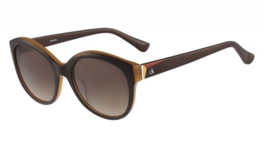 Calvin Klein CK4261S Sunglasses, (128) CARAMEL