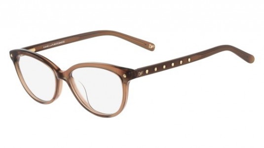 Diane Von Furstenberg DVF5062 Eyeglasses, (231) CRYSTAL BROWN