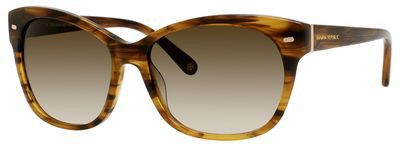 Banana Republic Calyn/S Sunglasses, 0JTZ(Y6) Striated Brown