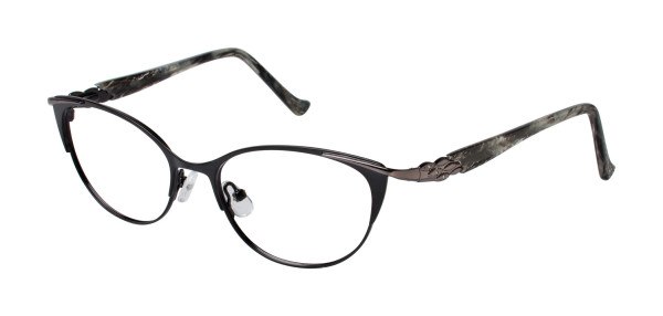 Tura R613 Eyeglasses, Black (BLK)