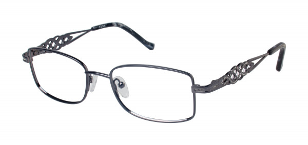Tura TE231 Eyeglasses, Dark Gunmetal (DGN)