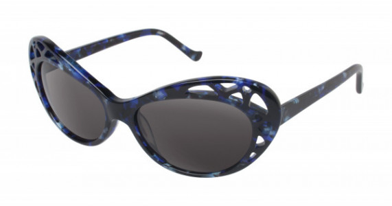 Tura 051 Sunglasses, Blue Tortoise (BLU)
