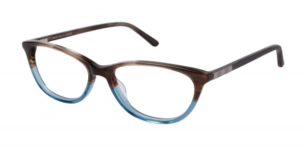 Geoffrey Beene G308 Eyeglasses, Brown/Blue Fade (BRN)