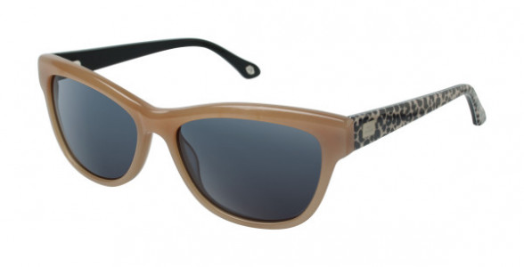 Lulu Guinness L116 Sunglasses, Gold Shimmer (GLD)