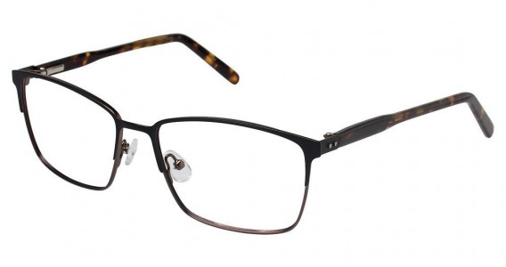 Ted Baker B337 Eyeglasses, Black Brown (BLK)