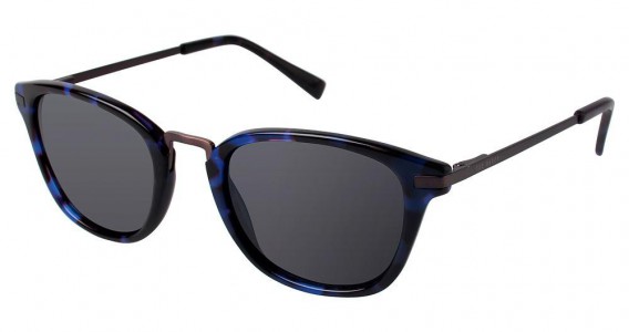 Ted Baker B615 Sunglasses, Blue Tortoise (BLU)