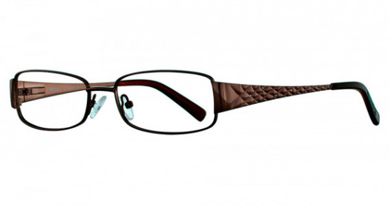 Dereon DOV504 Eyeglasses, 200 Shiny Dark Brown
