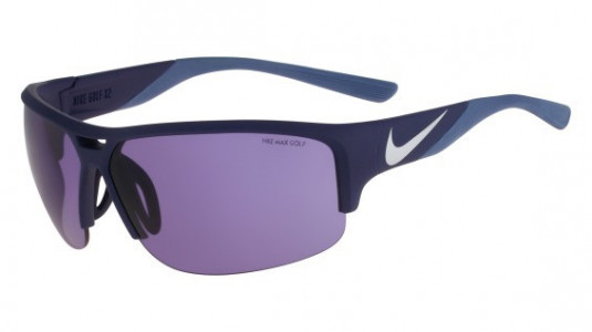 Nike NIKE GOLF X2 E EV0871 Sunglasses, (401) MATTE MIDNIGHT NAVY/SILVER WITH GOLF TINT  LENS