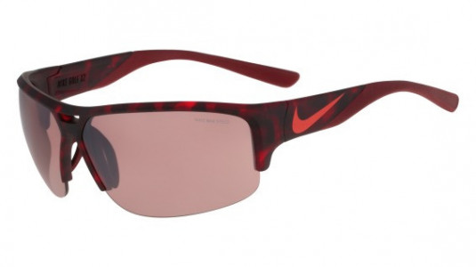 Nike NIKE GOLF X2 E EV0871 Sunglasses, (606) MATTE GYM RED TORTOISE/TEAM RED WITH SPEED TINT  LENS