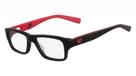 Nike NIKE 5530KD Eyeglasses, (612) BLACK/NOBLE RED