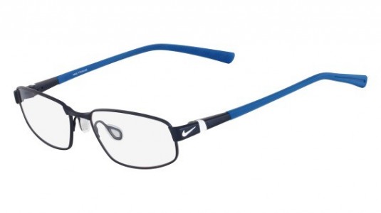 Nike NIKE 6057 Eyeglasses, (401) SATIN BLUE/MILITARY BLUE