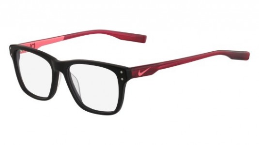 Nike NIKE 7230KD Eyeglasses, (016) MT BLACK/NOBLE RED