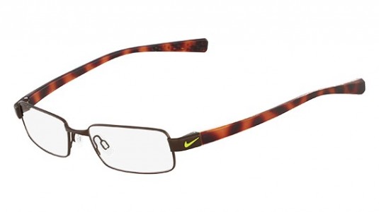 Nike NIKE 8093 Eyeglasses, (241) MATTE WALNUT/TORTOISE