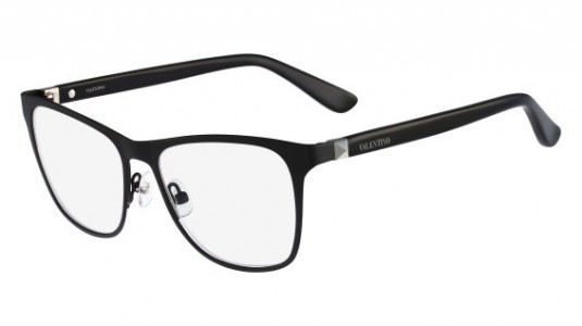 Valentino V2126 Eyeglasses, (002) MAT BLACK
