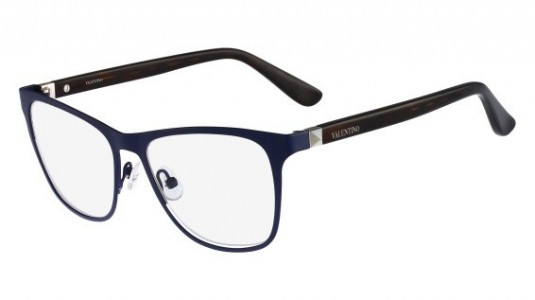 Valentino V2126 Eyeglasses, (424) MAT BLUE