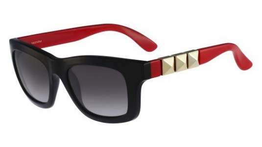 Valentino V691S Sunglasses, (019) BLACK-RED