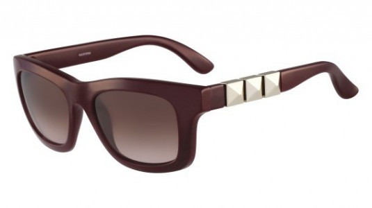 Valentino V691S Sunglasses, (640) SCARLET