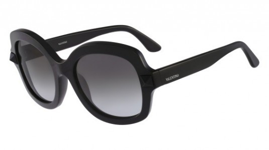 Valentino V697S Sunglasses, (001) BLACK