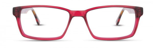 David Benjamin DB-186 Eyeglasses, 3 - Red