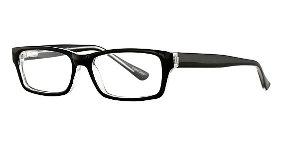 Enhance 3890 Eyeglasses, Black Crystal