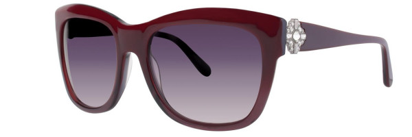 Vera Wang Rivan Sunglasses, Burgundy