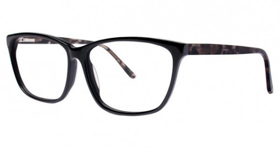 Genevieve Exclusive Eyeglasses, black/grey demi