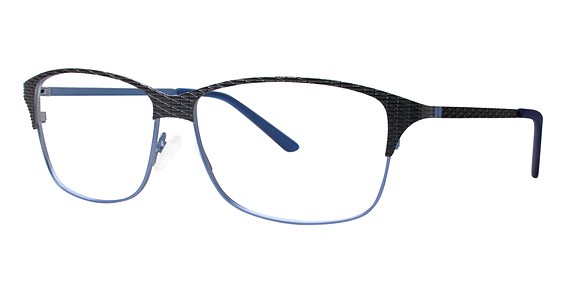 Modern Art A365 Eyeglasses, Black/Navy