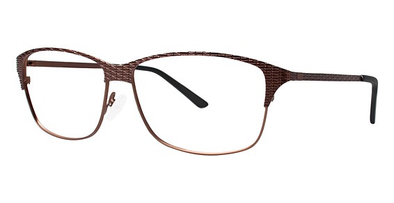 Modern Art A365 Eyeglasses, Dark Brown/Brown