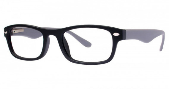 Modern Optical TAKEOFF Eyeglasses, Black/Grey