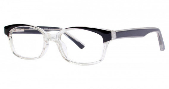 Modern Optical BASHFUL Eyeglasses, Black/Crystal
