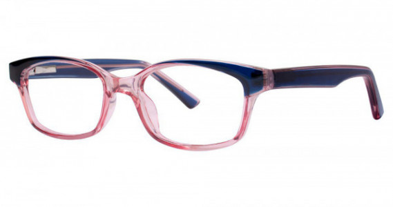 Modern Optical BASHFUL Eyeglasses, Blue/Rose