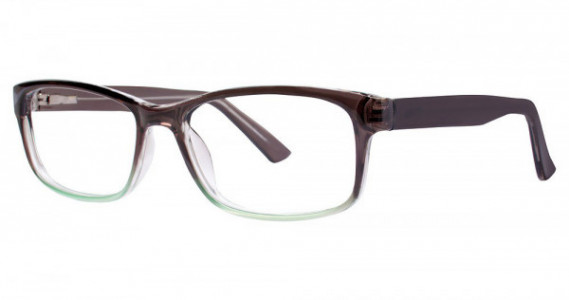 Modern Optical ENVIED Eyeglasses, Grey/Mint