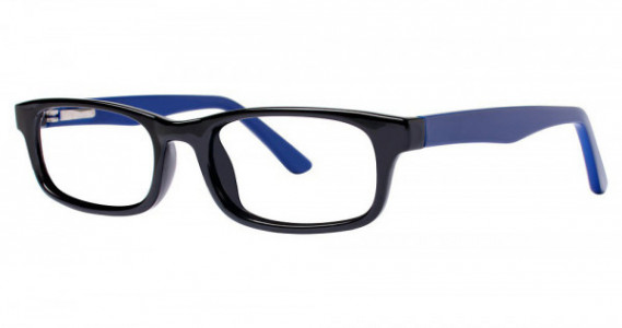 Modern Optical SPUNKY Eyeglasses, Black/Navy