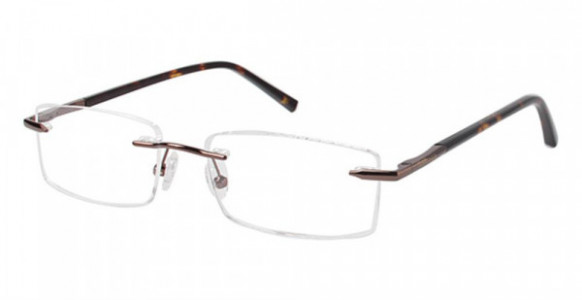 Van Heusen H110 Eyeglasses, Brn