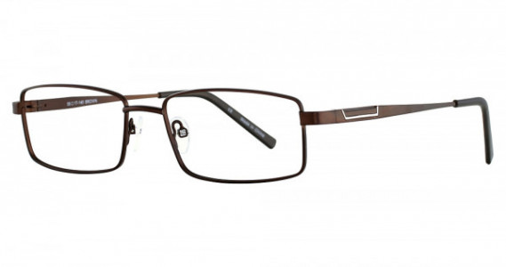 Bulova Sion Eyeglasses, Brown
