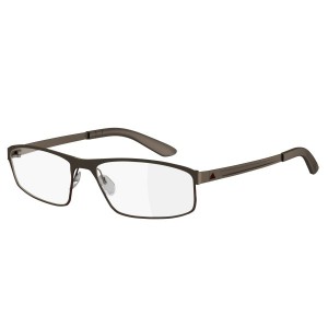 adidas AF50 Lazair 2.0 Full Rim Performance Steel Eyeglasses, 6054 brown matte