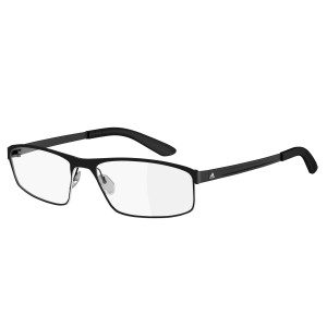adidas AF50 Lazair 2.0 Full Rim Performance Steel Eyeglasses, 6061 black matte