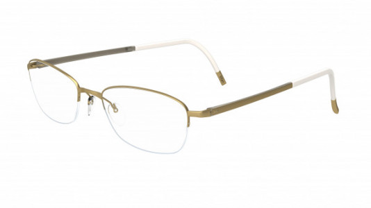 Silhouette Illusion Nylor 4453 Eyeglasses, 6073 Metallic Brass