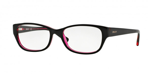 DKNY DY4646 Eyeglasses, 3624 ORANGE BLACK VIOLET (ORANGE)