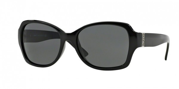 DKNY DY4111 Sunglasses, 300187 BLACK (BLACK)