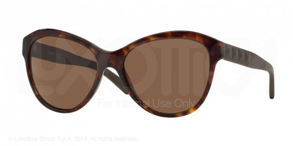DKNY DY4123 Sunglasses, 301673 DARK TORTOISE (HAVANA)