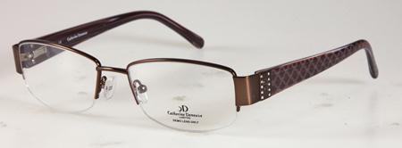 Catherine Deneuve CD-0315 (CD-315) Eyeglasses, Q11 (SBRN) - Satin Brown