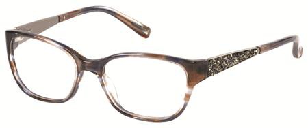 GUESS by Marciano GM-0243 (GM 243) Eyeglasses, E50 (BRNBL) - Brown / Blue